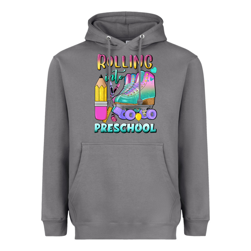 Rolling Into Preschool Heavyweight Hoodie by BundleAndBundleShop | Teevron