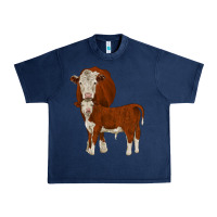 Navy hareford Urban Heavy Tee - JahusDesignShop
