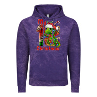 Cloud Purple my first christmas dragon Vintage Hoodie - FaDigitalArtStudio