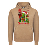 Vintage Coffee my first christmas dragon Vintage Hoodie - FaDigitalArtStudio