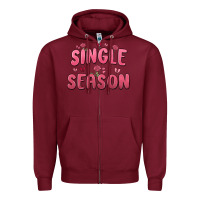 Burgundy single season Zipper Hoodie - MaliasSmallBusiness