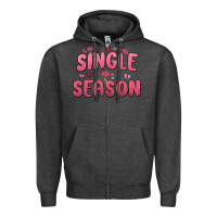 Charcoal Heather single season Zipper Hoodie - MaliasSmallBusiness