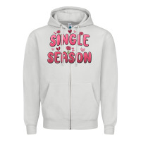 Dove Grey single season Zipper Hoodie - MaliasSmallBusiness