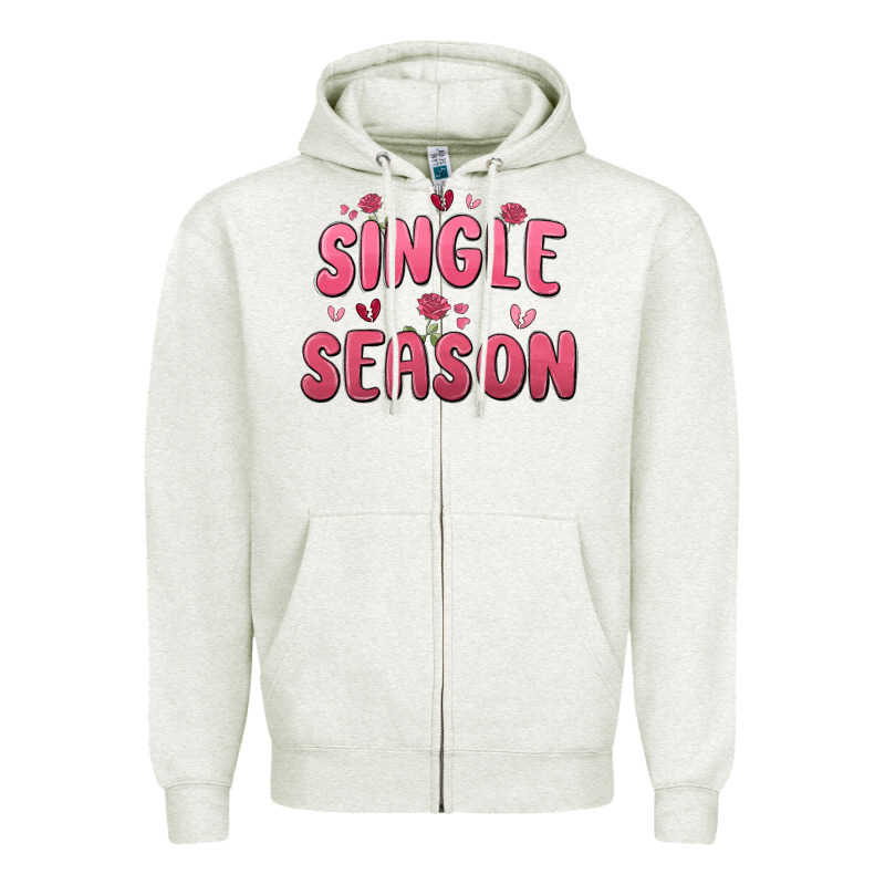 Single Season Zipper Hoodie by MaliasSmallBusiness | Teevron