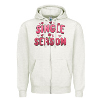 Oatmeal Heather single season Zipper Hoodie - MaliasSmallBusiness