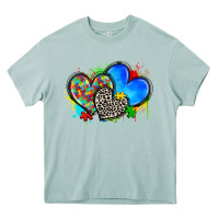 Arona autism hearts Heavy Core Tee - Zillion Design Studio
