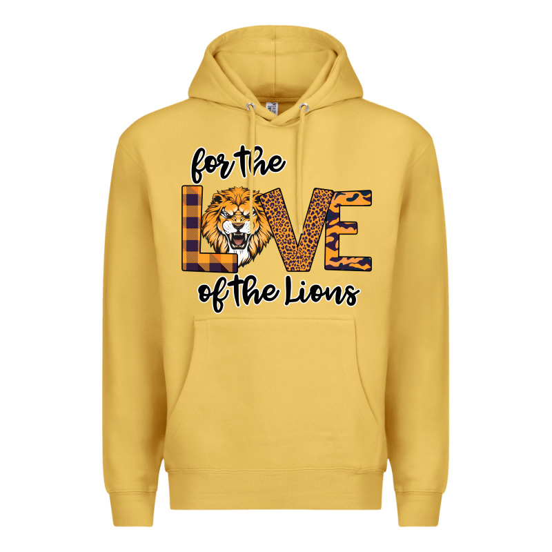 For The Love Of The Lions Premium Hoodie by Bettercallsaul | Teevron