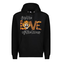 Black For the Love of the Lions Premium Hoodie - Bettercallsaul