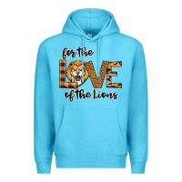 Ocean Blue For the Love of the Lions Premium Hoodie - Bettercallsaul