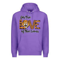 Purple For the Love of the Lions Premium Hoodie - Bettercallsaul