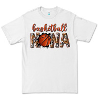 White basketball nana with leopard Premium Tee - texasbilliewilder
