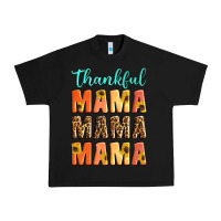 Black Thankful mama mama mama Urban Heavy Tee - Artiststas