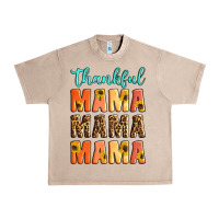French Oak Thankful mama mama mama Urban Heavy Tee - Artiststas