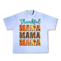Grape Ice Thankful mama mama mama Urban Heavy Tee - Artiststas