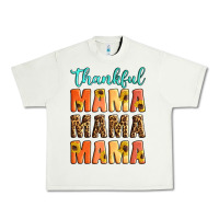 Pistachio Thankful mama mama mama Urban Heavy Tee - Artiststas