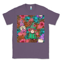 Lavender floral easter gnomes seamless pattern Classic Tee - Artiststas