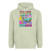 Matcha rolling into kindergarten Heavyweight Hoodie - BundleAndBundleShop