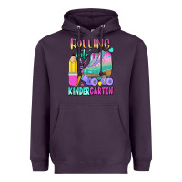 Plum rolling into kindergarten Heavyweight Hoodie - BundleAndBundleShop