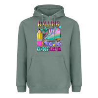 Rolling Into Kindergarten Heavyweight Hoodie | Teevron