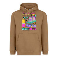 Toasted Coconut rolling into kindergarten Heavyweight Hoodie - BundleAndBundleShop
