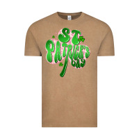 Vintage Coffee st patricks day clover Vintage Tee - Artiststas