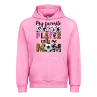Fuchsia Pink my favorite soccer player calls me mom Urban Hoodie - CowGirlArtShop