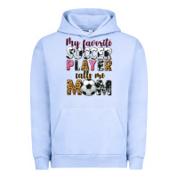 Pigment Grape Ice my favorite soccer player calls me mom Urban Hoodie - CowGirlArtShop