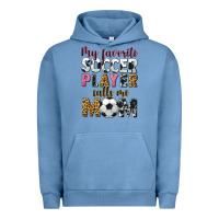 My Favorite Soccer Player Calls Me Mom Urban Hoodie | Teevron