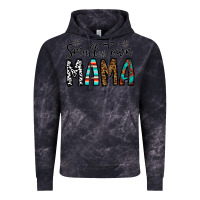 Cloud Black small town mama Vintage Hoodie - CowhideDigitalArt