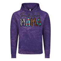 Cloud Purple small town mama Vintage Hoodie - CowhideDigitalArt