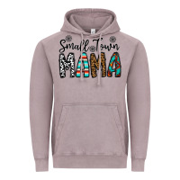 Vintage Zinc small town mama Vintage Hoodie - CowhideDigitalArt
