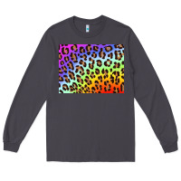 Smoke leopard background rainbow 3200x2400 Long Sleeve Tee - AdoDesignShop