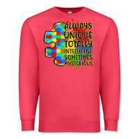 Cardinal always unique totally intelligent sometimes myster Premium Sweatshirt - LillyAllenDesigns