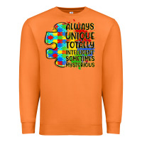 Carrot always unique totally intelligent sometimes myster Premium Sweatshirt - LillyAllenDesigns