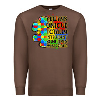 Chestnut always unique totally intelligent sometimes myster Premium Sweatshirt - LillyAllenDesigns