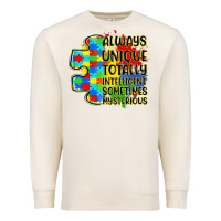 Sandshell always unique totally intelligent sometimes myster Premium Sweatshirt - LillyAllenDesigns