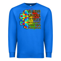 True Royal always unique totally intelligent sometimes myster Premium Sweatshirt - LillyAllenDesigns