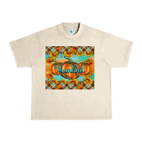 Sandshell Thankful Pumpkins Urban Heavy Tee - Artiststas