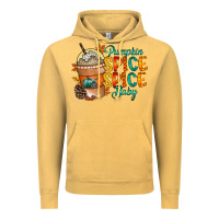 Vintage Mustard pumpkin spice baby Vintage Hoodie - RacoonDesign