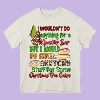 I Wouldnt Do Anything For A Klondike Bar Heavy Core Tee Designed By Ranaportraitstore