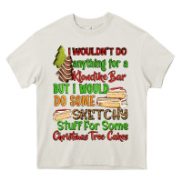 Cream I wouldnt do anything for a klondike bar Heavy Core Tee - RanaPortraitStore