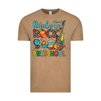 Vintage Coffee ready to rock preschool Vintage Tee - JahusDesignShop