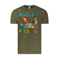 Vintage Olive ready to rock preschool Vintage Tee - JahusDesignShop