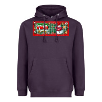 Plum christmas vibes only Heavyweight Hoodie - BundleAndBundleShop
