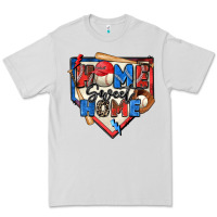 Dove Grey home sweet home baseball Premium Tee - Zillion Design Studio