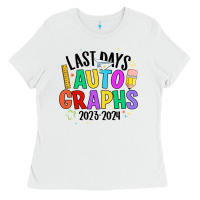 White last days auto graphs Ladies Tee - JahusDesignShop