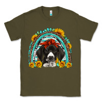 Army Green german shorthaired pointer western rainbow Classic Tee - Artiststas