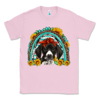 Bubblegum Pink german shorthaired pointer western rainbow Classic Tee - Artiststas