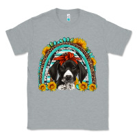 Heather Grey german shorthaired pointer western rainbow Classic Tee - Artiststas