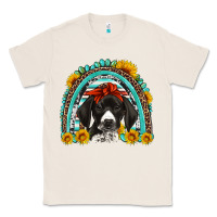 Natural german shorthaired pointer western rainbow Classic Tee - Artiststas
